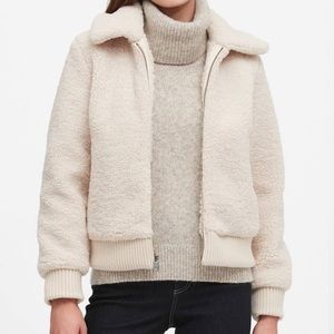 GAP Sherpa Bomber Jacket